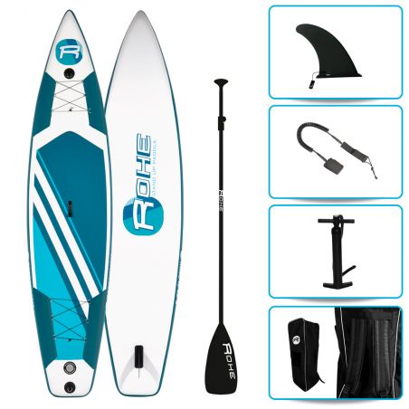 Pack Stand Up Paddle gonflable ROHE RACE 12' x 32'' x 6'' (365 x 81 x 15 cm)avec accessoires