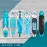 Pack Stand Up Paddle gonflable 10'6'' - KIDDO ROHE 10?6?' 30?? 6?? (320x76x15 cm) - avec accessoires Pack Stand Up Paddle gonflable 10'6'' - KIDDO ROHE 10?6?' 30?? 6?? (320x76x15 cm) - avec accessoires